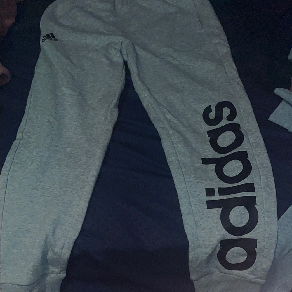 Adidas Kids Gray Sweatpants